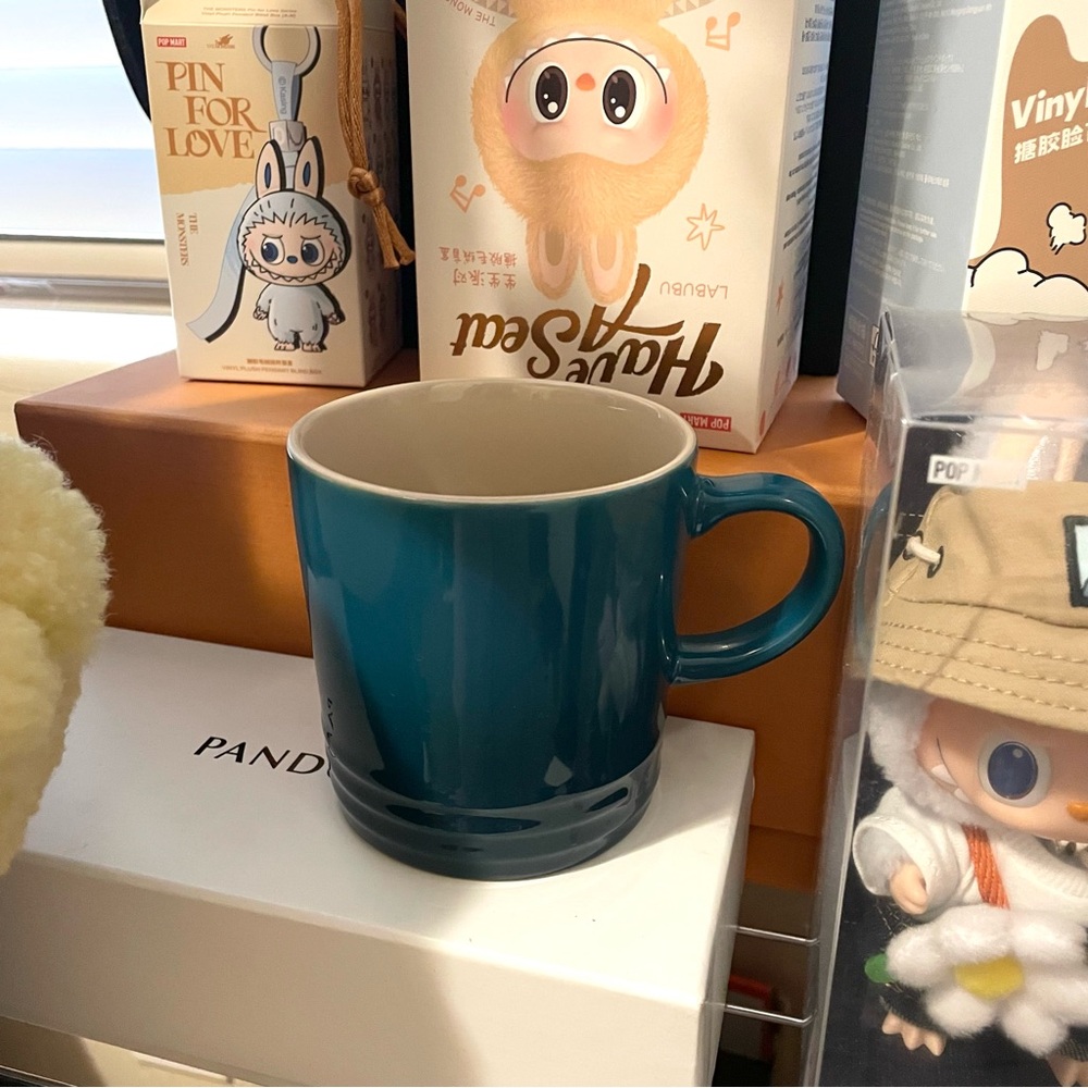 Le Creuset Teal Coffee Mug